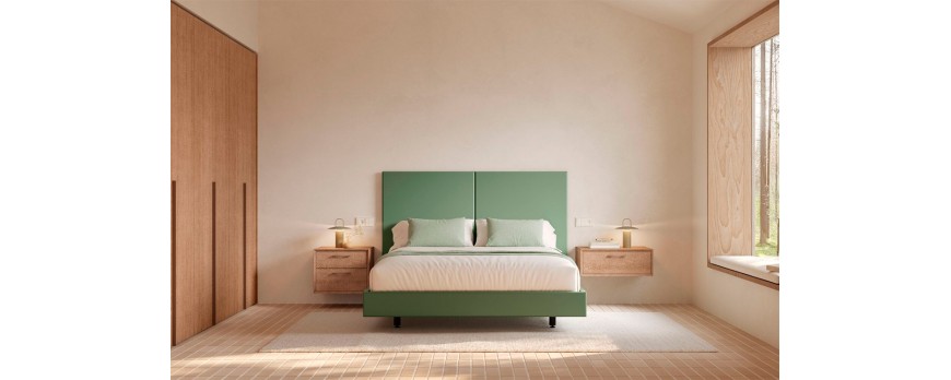 Cómo decorar un dormitorio en tonos verdes