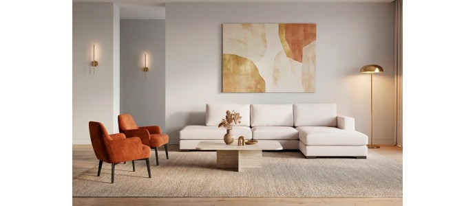 ¿Qué medidas mínimas necesita un chaiselongue?