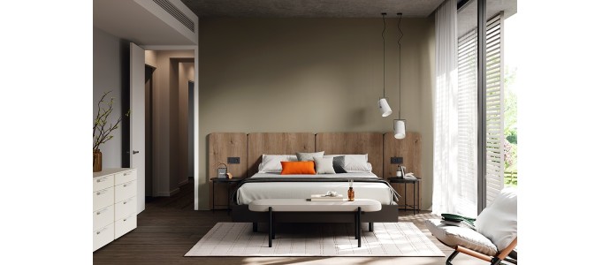 Cómo transformar la decoración de un dormitorio pequeño de matrimonio en un espacio amplio, elegante y funcional