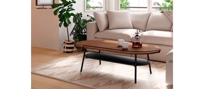 Cómo elegir una mesa de centro para salones pequeños sin recargar el espacio