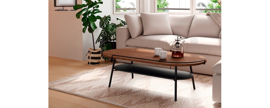 Cómo elegir una mesa de centro para salones pequeños sin recargar el espacio