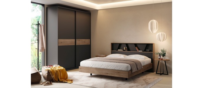 Muebles para mantener el orden en un dormitorio de matrimonio pequeño: soluciones prácticas que sí funcionan