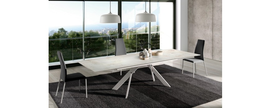 Tipos de mesa de comedor según el tamaño y la forma del salón