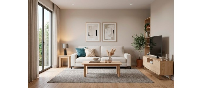 Cómo combinar sofá y muebles de salón para lograr un espacio equilibrado y acogedor