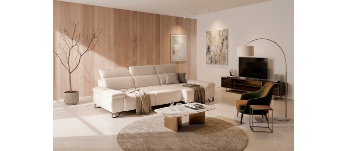 ¿Qué características tienen los sofás modulares con sistema deslizante?